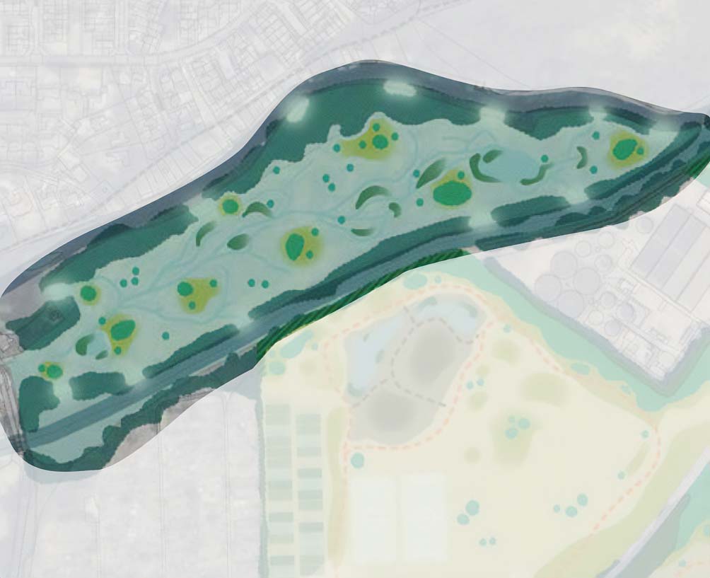 Landscape plan for Conservation Island